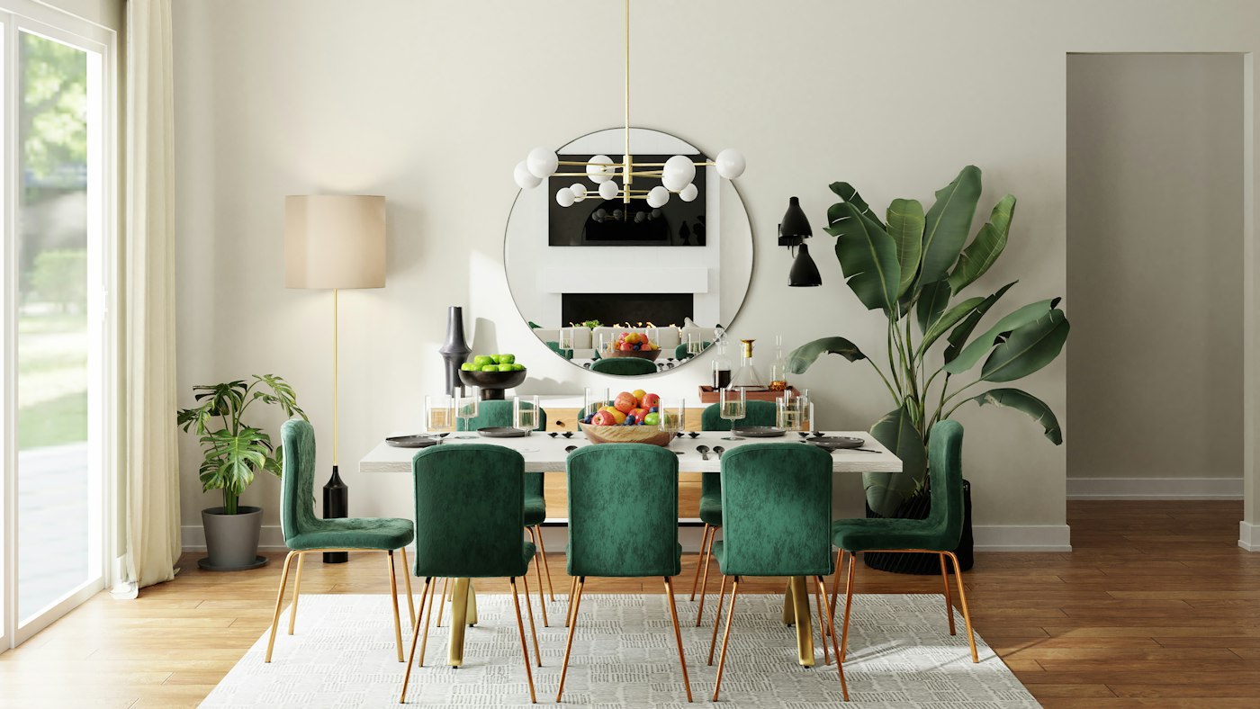 Mesa de jantar 6 lugares